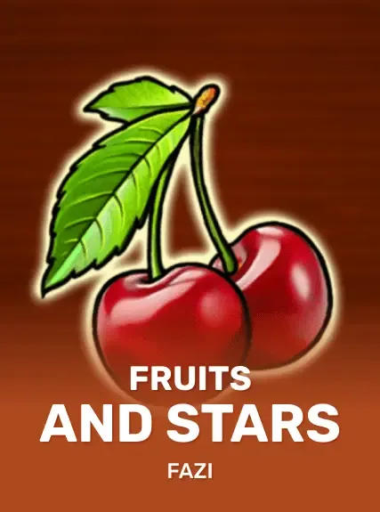 FAZI Fruits and Stars on a mobile phone screen