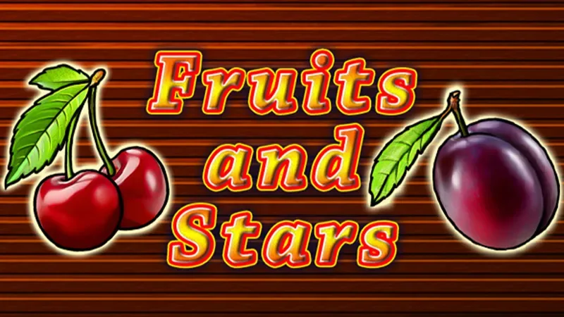 Fruits and Stars, FAZI slot with cherries and a plum